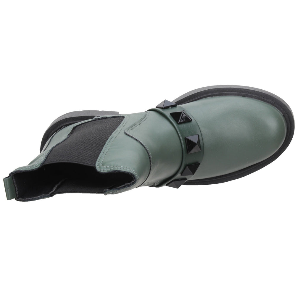 Offline Studded Bootie-Green Gray